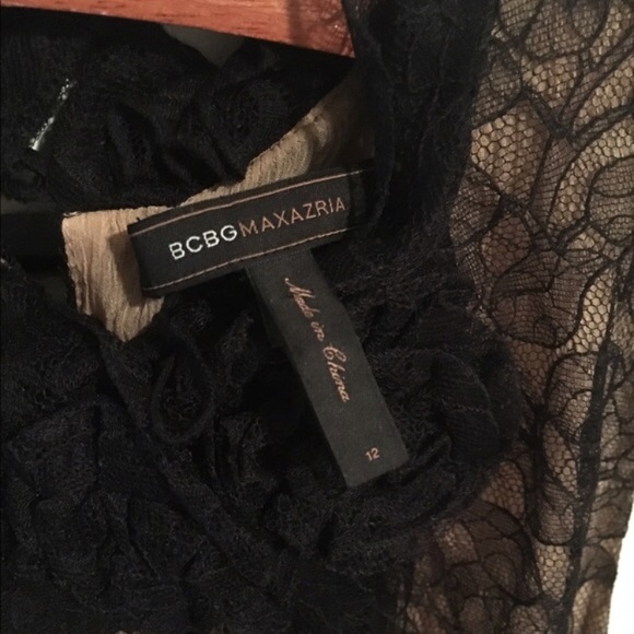 Nude and lace bcbgmaxazria dress - Picture 3 of 3